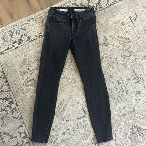 Pilcro and the Letterpress High Rise Skinny Jean